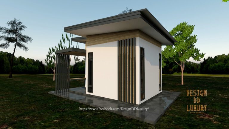 แบบบ้านพักอาศัย ค.ส.ล. ชั้นเดียว DD1003