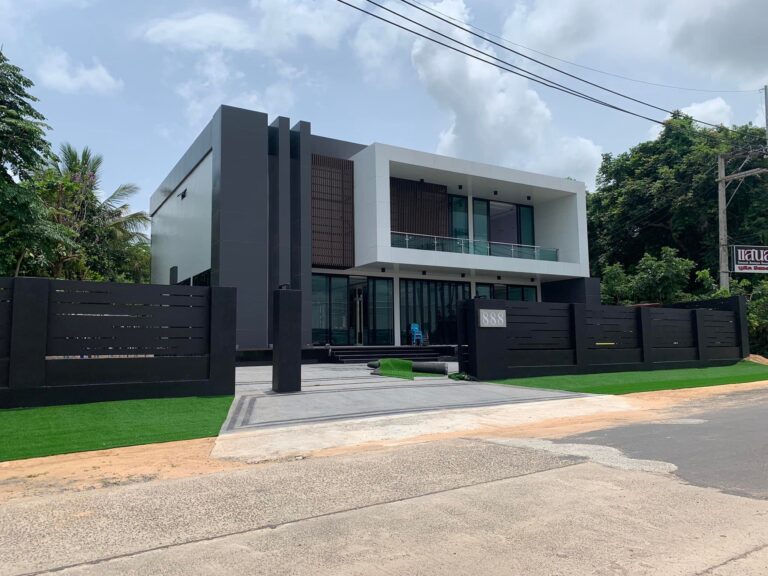 ภาพระหว่างดำเนินการก่อสร้าง UBON HOUSE เริ่มก่อสร้าง 8 กรกฎาคม 2021  แล้วเสร็จ  8 กรกฎาคม 2022