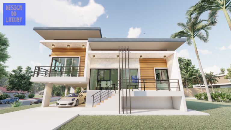 บ้านพักอาศัย ค.ส.ล. 2 ชั้น