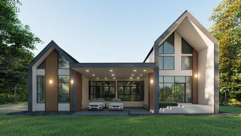 บ้านพักอาศัย ค.ส.ล. ชั้นเดียว