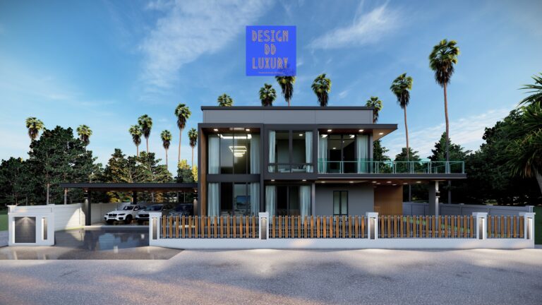 โครงการก่อสร้าง บ้านพักอาศัย คสล.2ชั้น 5ห้องนอน Location : นครพนม