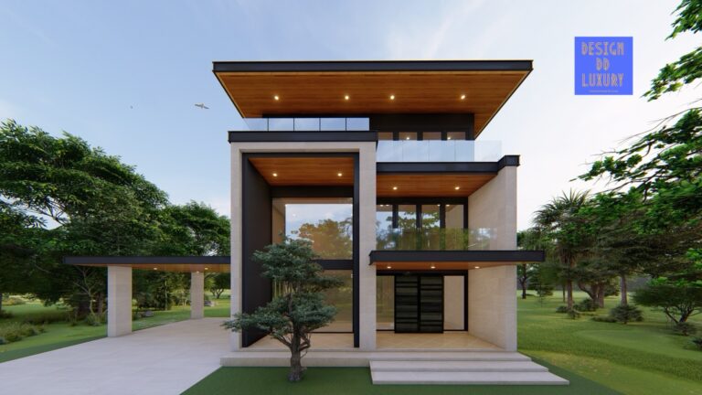 บ้านพักอาศัย คสล. 3 ชั้น